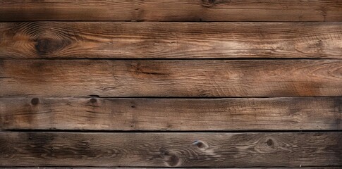 Fototapeta premium Rustic Brown Wood Planks Background Texture Illustration