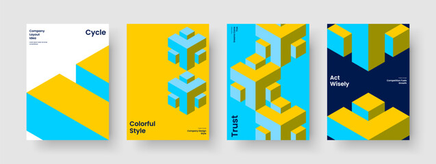 Fototapeta premium Abstract Business Presentation Template. Geometric Report Design. Creative Book Cover Layout. Background. Flyer. Banner. Poster. Brochure. Magazine. Pamphlet. Handbill. Notebook. Journal. Leaflet