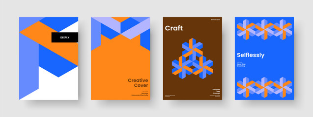Geometric Poster Layout. Abstract Book Cover Template. Modern Report Design. Business Presentation. Background. Banner. Flyer. Brochure. Brand Identity. Leaflet. Journal. Pamphlet. Handbill