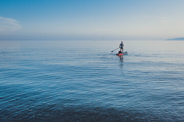 Man on SUPboard