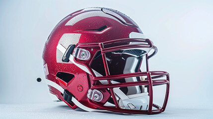 Fototapeta premium american football helmet isolated on background
