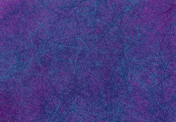 Abstract Purple and Blue Scribble Pattern Background