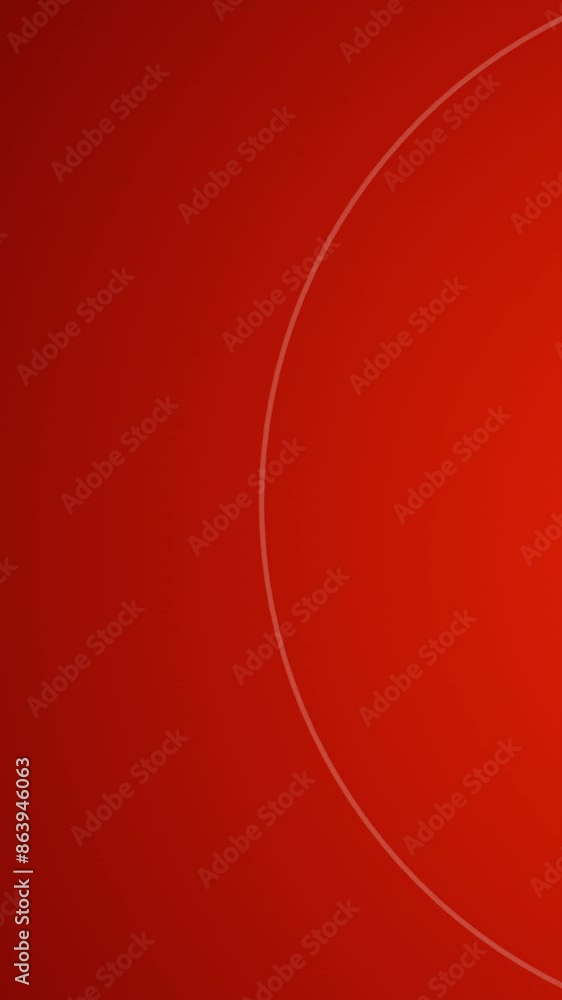 Poster spreading colorful circles, radio wave animation. motion. minimalistic background with widening ring