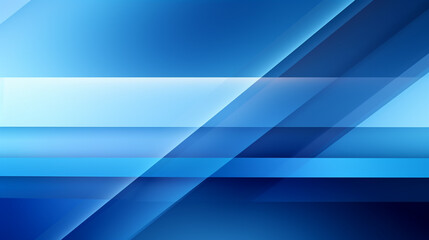 Blue and grey glossy squares abstract tech banner design. Modern abstract blue background design with layers of transparent material in square shapes in random geometric patterns.