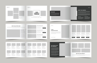 Multipurpose Product Catalog Design, Magazine Design, Minimalist Product Brochure