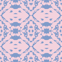 Old wallpaper on the wall.