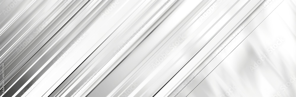 Poster in addition to abstract white and silver, there is a light pattern gray with a gradient that surroun