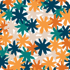 Collage contemporary seamless pattern.