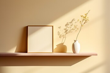 modern and simple home decoration in the living room