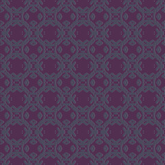 Blue and white watercolor ornament painted with watercolor on paper.