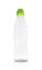 small empty plastic bottle