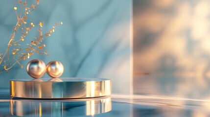Luxurious High-End Cosmetic Brand Advertisement Image