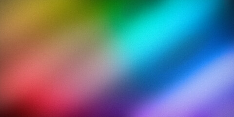 A vibrant gradient background featuring a spectrum of colors, including green, yellow, blue, red, and purple. Ideal for dynamic designs, digital art, and modern presentations