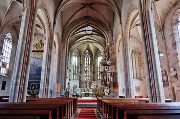 Stadtpfarrkirche, Königsberg in Bayern, Innenraum