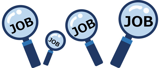 仕事を探すイラスト