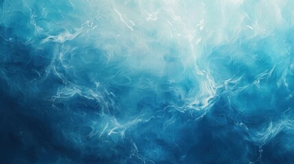 Fototapeta premium Abstract Blue Ocean Water Texture Background