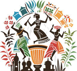 African Tribal Art Design