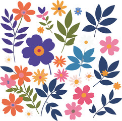 Colorful Floral Collection