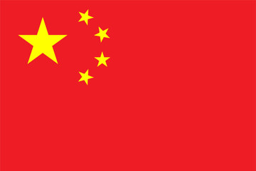 The national flag of the People's Republic of China, also known as the Five-star Red Flag, is a Chinese red field with five golden stars charged at the canton.