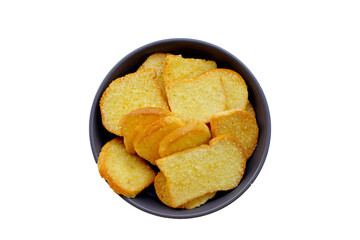 Crispy butter and sugar bread