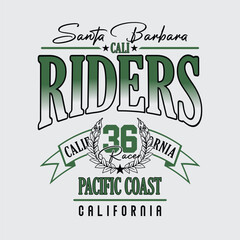 Retro varsity slogan design for graphic tees