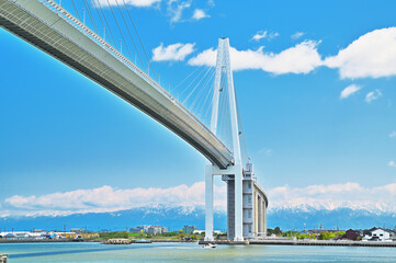 新湊大橋　富山県射水市 © hayakato
