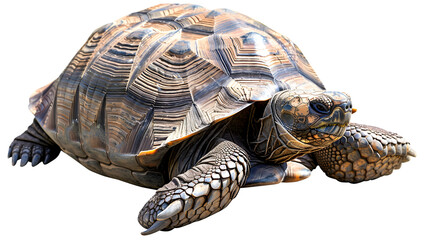 Obraz premium Turtle isolated on a transparent background, PNG 