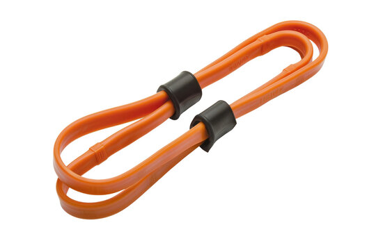 Orange Plastic Handcuffs