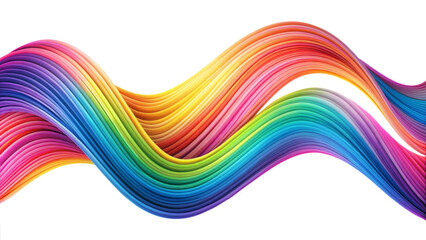 abstract rainbow lines background