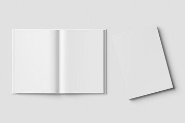 Blank Book Mockup