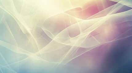 Tranquil wallpaper with color gradients and delicate geometric patterns