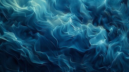 Obraz premium Water-like textures with oceanic hues on an organic background