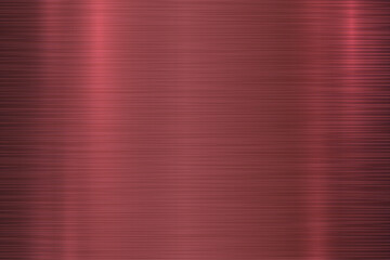 Reddish brown brushed steel metal texture background vector illustration.