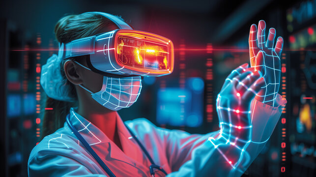 Virtual Reality Doctor Using Advanced Technology in a Modern Hospital