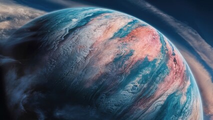 Majestic Gas Giant: beautiful planet