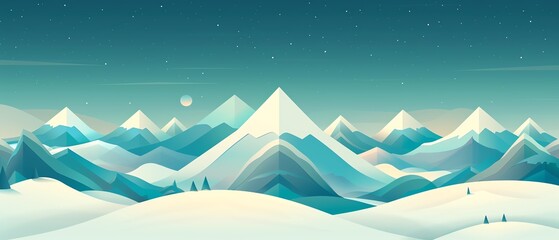 View of the snowy peaks of the Swiss Alps, Swiss Alps, mountain landscapes