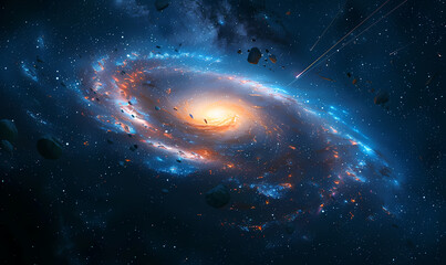 Obraz premium galaxy in space