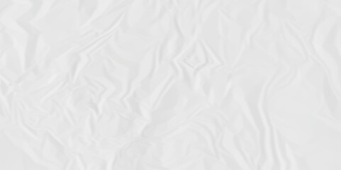 White crumpled paper texture. White wrinkled paper texture. White paper texture. White crumpled and top view textures can be used for background of text or any contents.