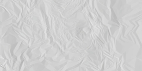 White crumpled paper texture. White wrinkled paper texture. White paper texture. White crumpled and top view textures can be used for background of text or any contents.