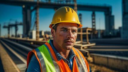 portrait of worker