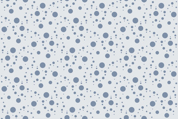 Illustration, Abstract pattern of grey circle on light grey color background.