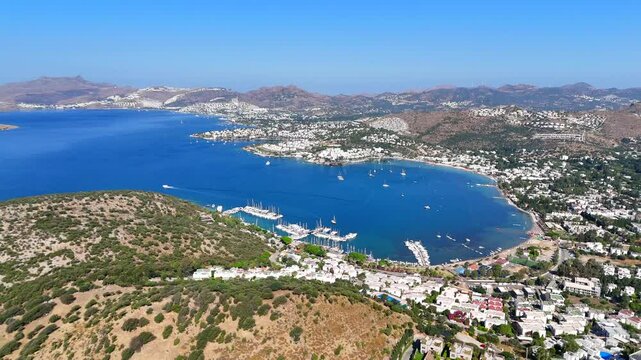 Bitez beach.
Bitez is a neighborhood of the municipality and district of, Muğla Province, Turkey. Its population is 11,048. Before the 2013 reorganization, it was a town. 