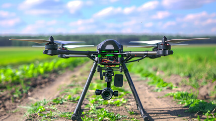 Usage of Drones in Agriculture
