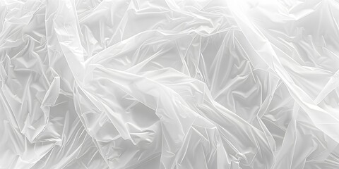 Obraz premium White plastic bag texture abstract background