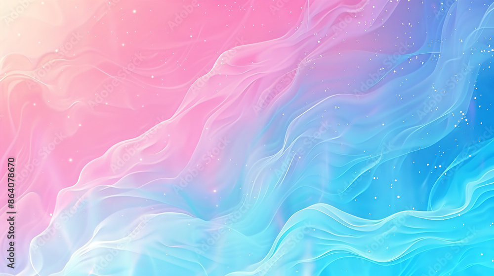 Aufkleber beautiful gradient background with pink and blue colors. abstract wallpaper design vector illustrati