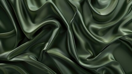 Fototapeta premium Elegant Abstract Olive Gradient Silk Satin Background for Luxury Design