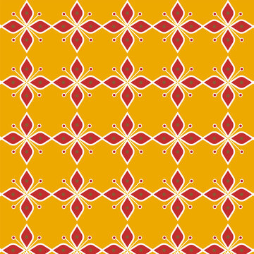 Pattern batik java fashion background