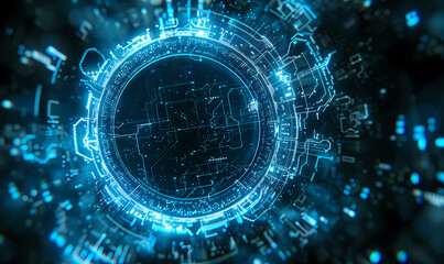 Obraz premium computer circuit board