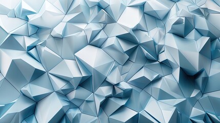 modern geometric 3d mosaic graphics lowpoly template as backdrop abstract background with polygons squares and lines pattern for presentation and copy space banner