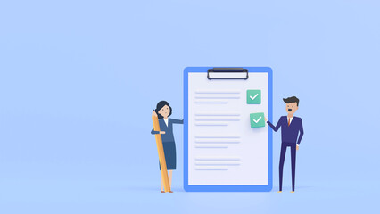 Mixed 2D 3D｜二人組でダブルチェックを行う男女